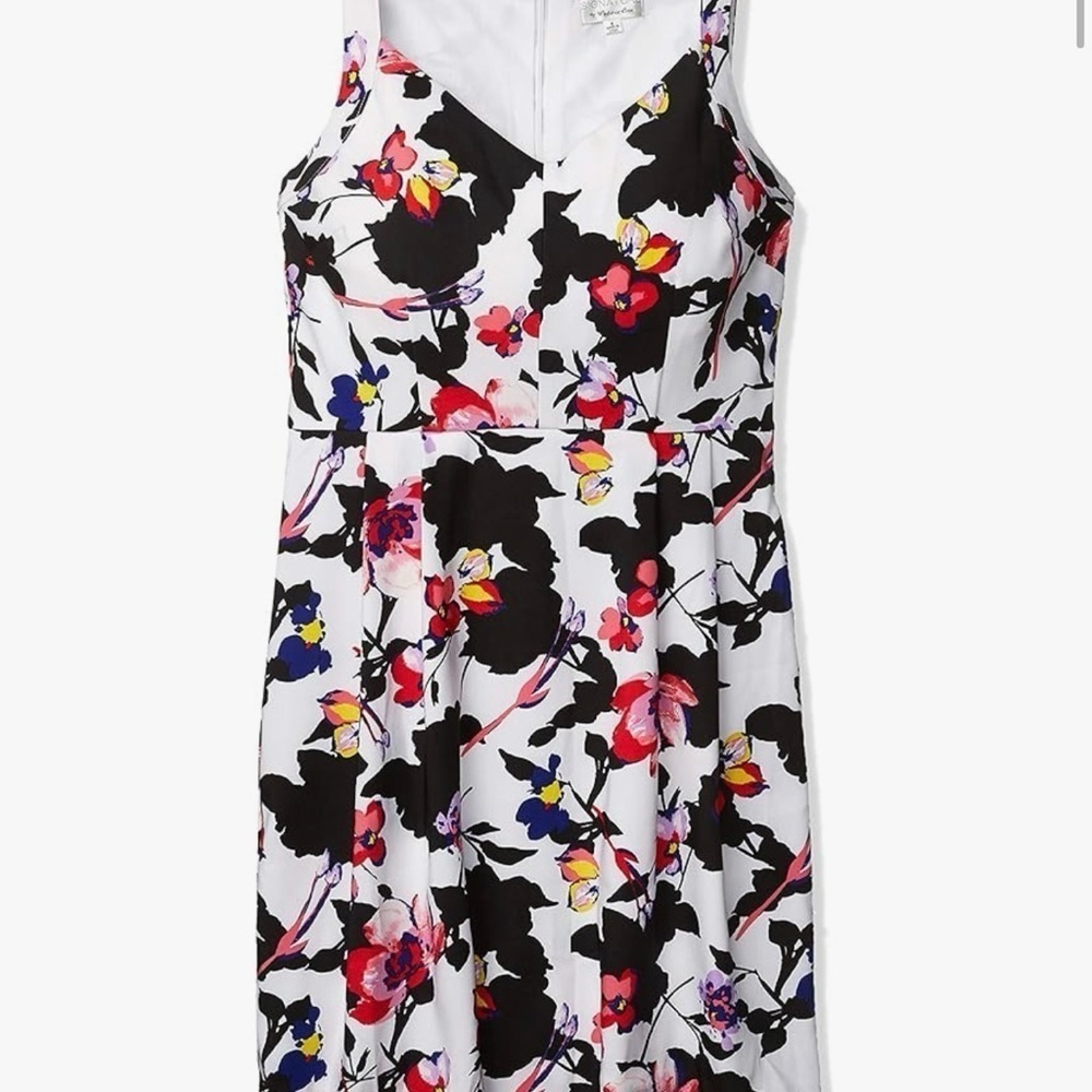 ROBBIE BEE Floral Printed Sleeveless Dress Size 6